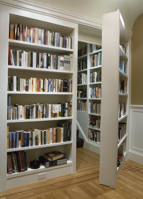 Hidden Bookshelf Door